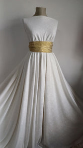 Material elastic IVORY, dantelat DAN1091